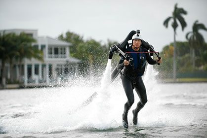 Wall Street Journal Writer Flies the Jetlev watter jet packWall Street Journal Writer Flies the Jetlev watter jet pack
